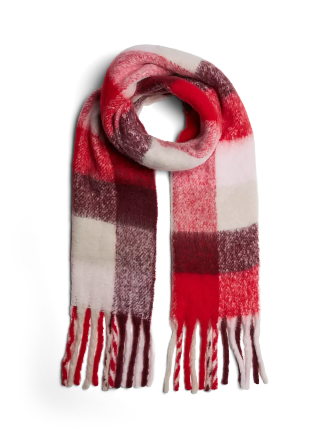 PCBEA LONG SCARF NOOS BC Tawny Port/SQUARE