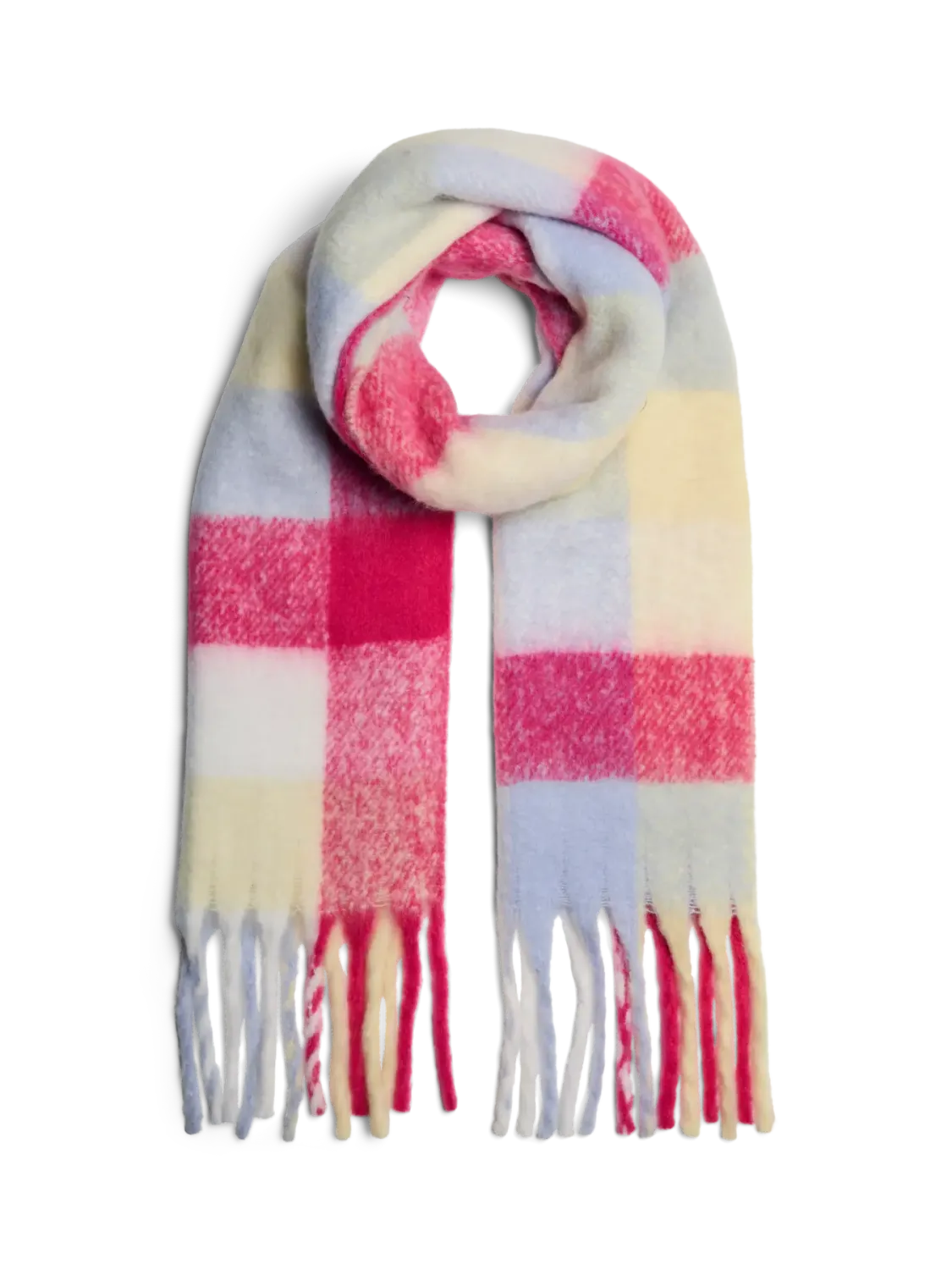 PCBEA LONG SCARF NOOS BC Beetroot Purple/SQUA