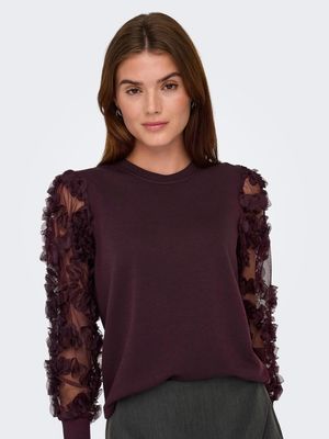 JDYFAIRVIEW LIFE L/S SWEAT JRS NOOS Winetasting