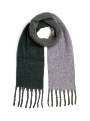 PCBEA NARROW LONG SCARF NOOS BC Darkest Spruce/COLOU