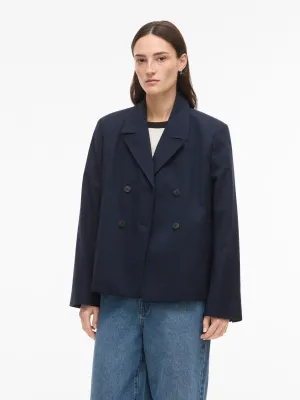 ROUHANNA L/S DB BLAZER Sky Captain
