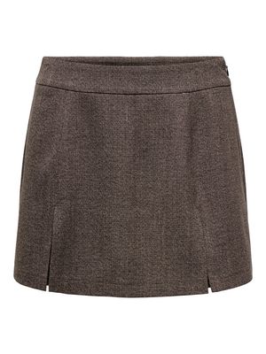 ONLELLY-DELL HW PLEAT SKORT TLR NOOS Black-WHITE PEPPER W DARK BROW
