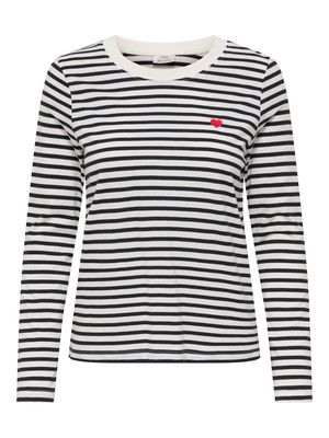 JDYPISA L/S PRINT TOP JRS NOOS Cloud Dancer/NEW STR