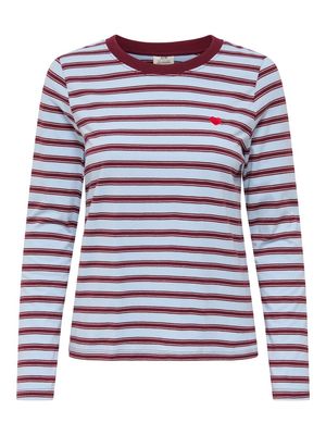 JDYPISA L/S PRINT TOP JRS NOOS Cashmere Blue/CHELSE