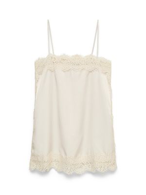 VMCHARM LACE SINGLET WVN BOO Fog