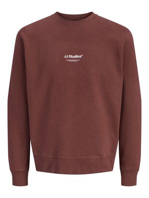 JJESOHO SWEAT CREW NECK NOOS Bitter Chocolate