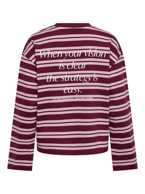 ONLFREJA L/S STRIPE TOP CC JRS Fig/Freja new autumn