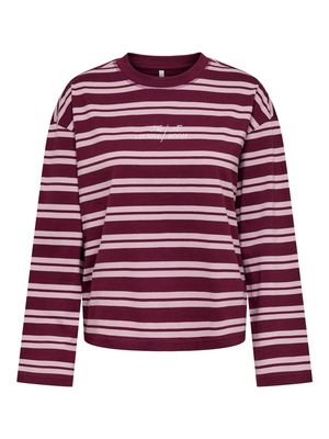 ONLFREJA L/S STRIPE TOP CC JRS Fig/Freja new autumn