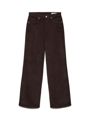 VMTESSA HR WIDE CORDUROY PANTS GA NOOS Chocolate Torte
