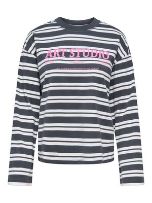 ONLFREJA L/S STRIPE TOP CC JRS Phantom/Freja new au