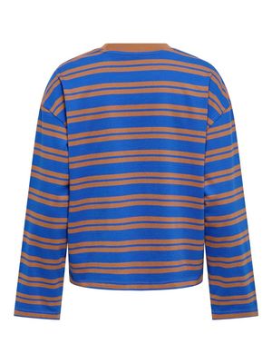 ONLFREJA L/S STRIPE TOP CC JRS Turkish Sea/Freja th