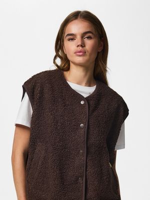 PCKATTY TEDDY VEST NOOS BC Hot Fudge