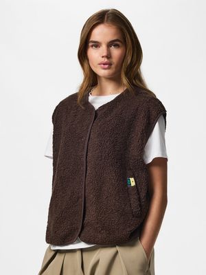 PCKATTY TEDDY VEST NOOS BC Hot Fudge
