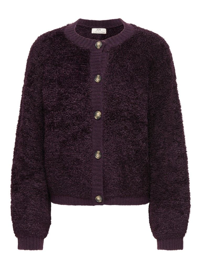 JDYEIRA LIFE L/S ONECK CARDIGAN KNT NOOS Plum Perfect