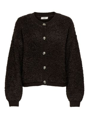 JDYEIRA LIFE L/S ONECK CARDIGAN KNT NOOS Chocolate Torte