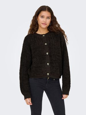 JDYEIRA LIFE L/S ONECK CARDIGAN KNT NOOS Chocolate Torte