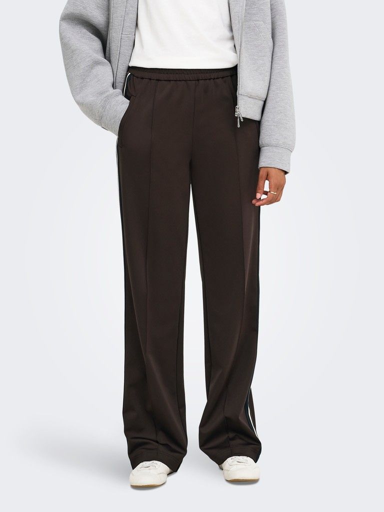 ONLWARM UP X TRACK PANT PNT Coffee Bean/WHITECAP