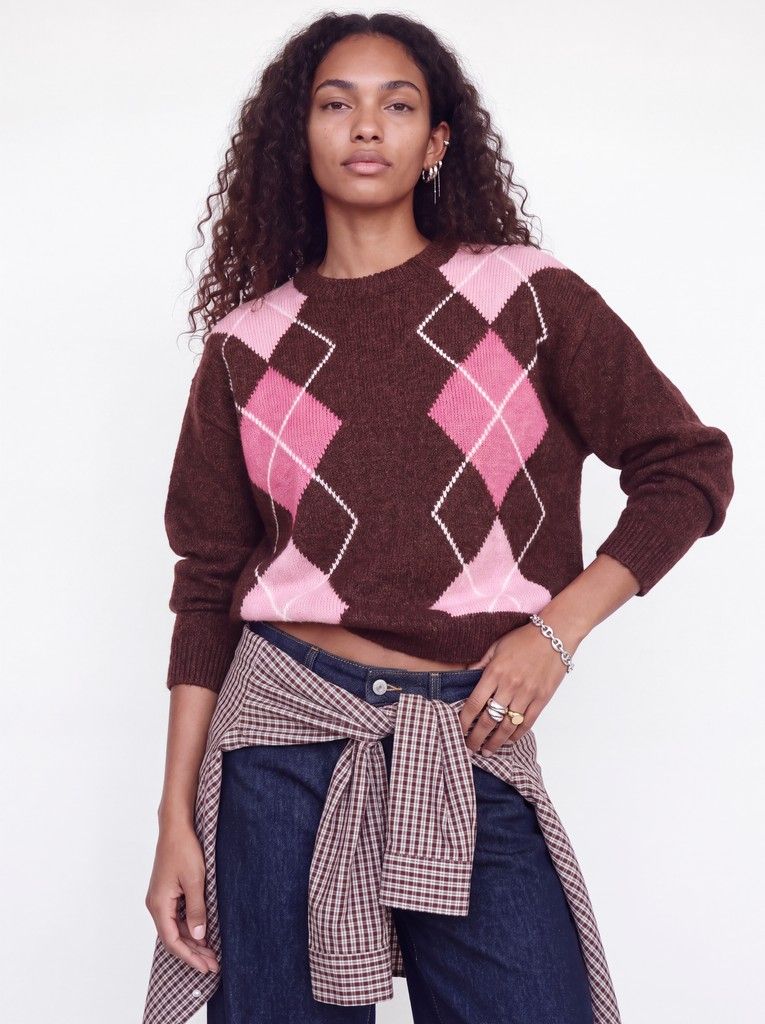JXHARVI CREW NECK KNIT Winetasting