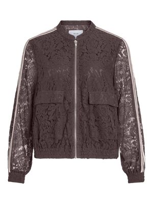 VIOLINE L/S BOMBER JACKET Raisin
