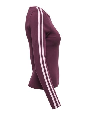 PGSINA L/S SPORTY TEE JRS Winetasting-PINK LADY