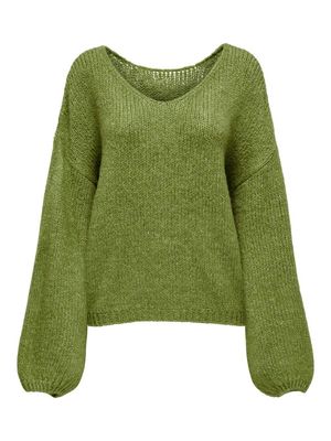 JDYDINEA L/S REVERSIBLE PULLOV. KNT NOOS Fern