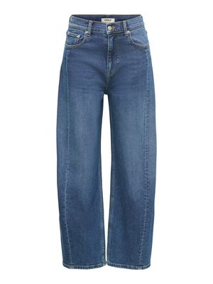 ONLJESSICA HW BARREL ANK DNM AZG622 NOOS Medium Blue Denim