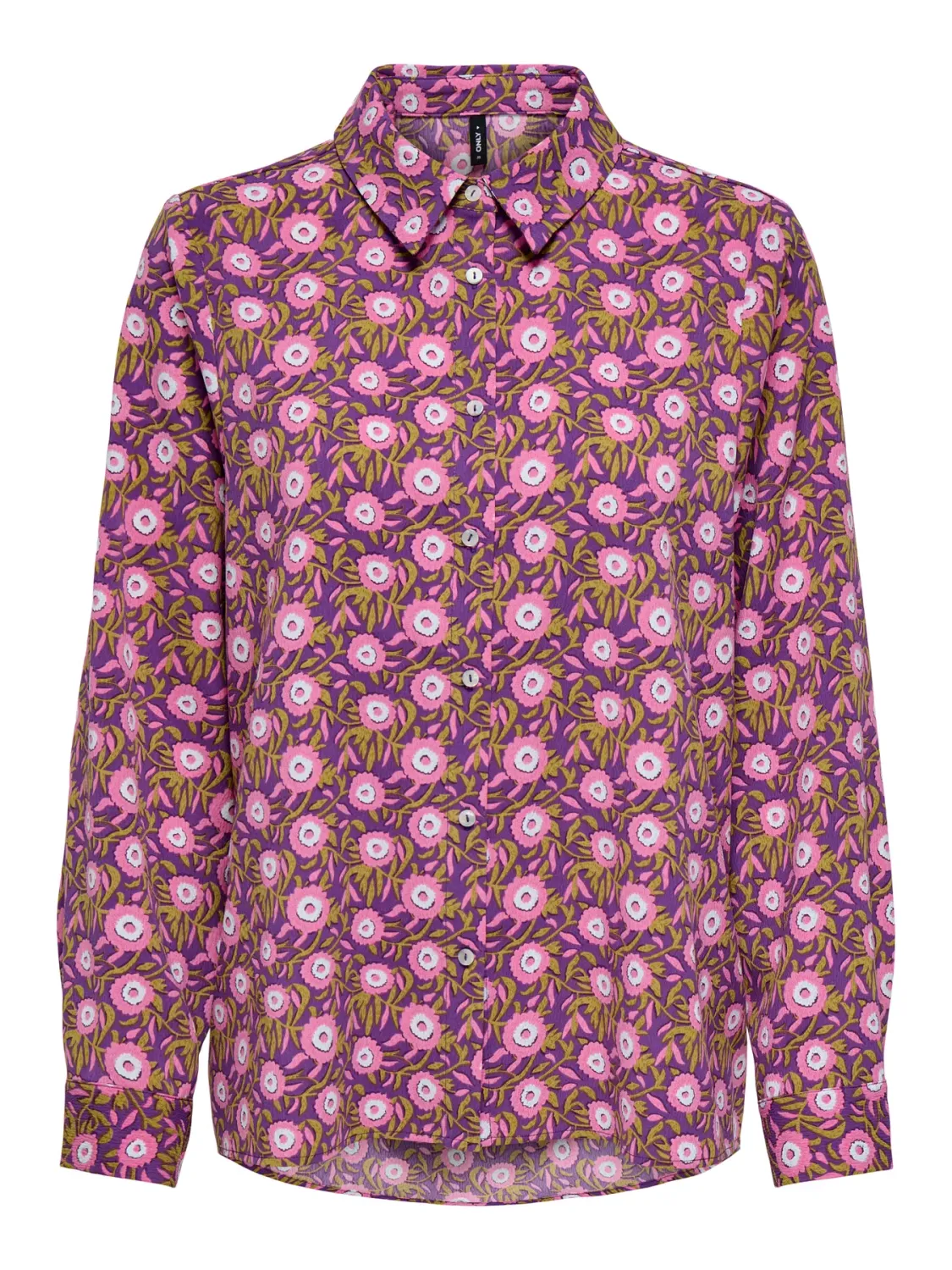 ONLNOVA LIFE ELITE L/S NEW GRACE SHIRT Amaranth Purple-710 Sunset blo