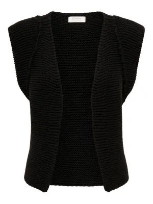 ONLLOUI VEST EX KNT Black