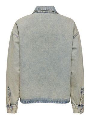 ONLPIPER L/S TINT SHIRT TAI DNM Light Blue Denim/TIN