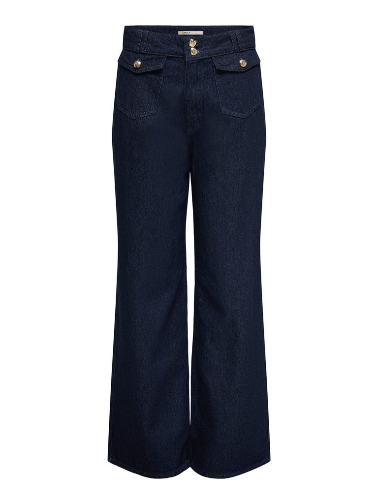 ONLLINEA HW WIDE POCKET DNM AZG Dark Blue Denim