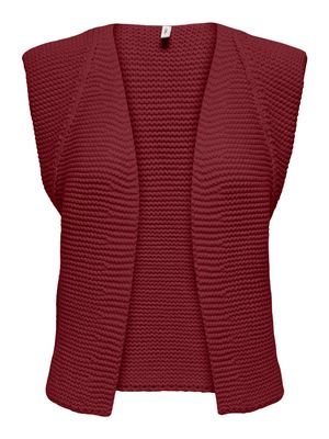 ONLLOUI VEST EX KNT Cabernet