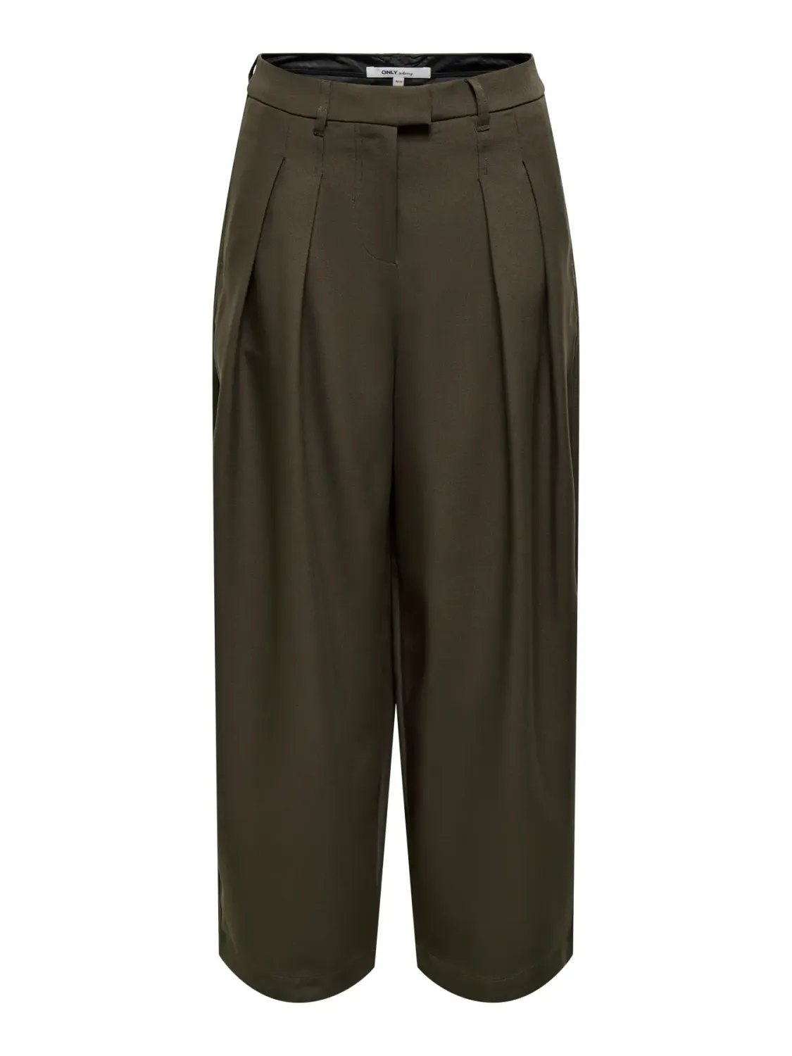 ONLKIRSY MW PLEAT BARREL PANT TLR Coffee Bean