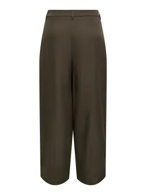 ONLKIRSY MW PLEAT BARREL PANT TLR Coffee Bean