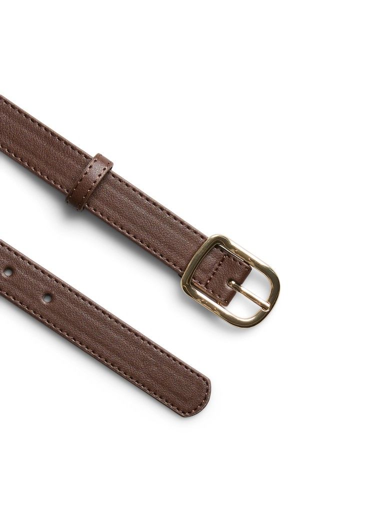 PCNIKOLINE JEANS BELT NOOS Hot Fudge-Gold Buckle
