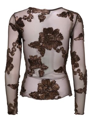 JDYCASABLANCA L/S TOP JRS DIA Coffee Bean