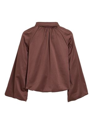 VISPORTY VOLUME L/S CARDIGAN Raisin