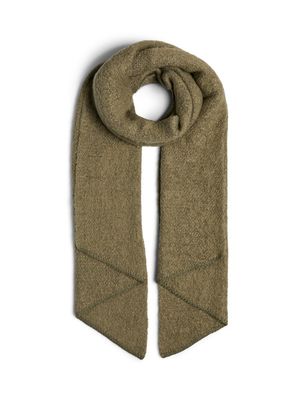 PCPYRON LONG SCARF LUREX NOOS BC Deep Lichen Green/GO