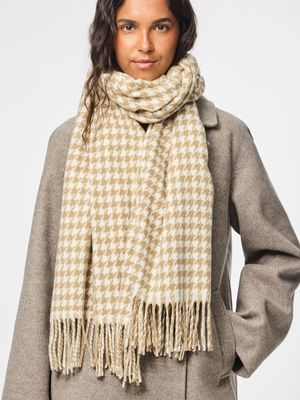 PCJIRA SCARF NOOS BC Silver Mink/CHECK