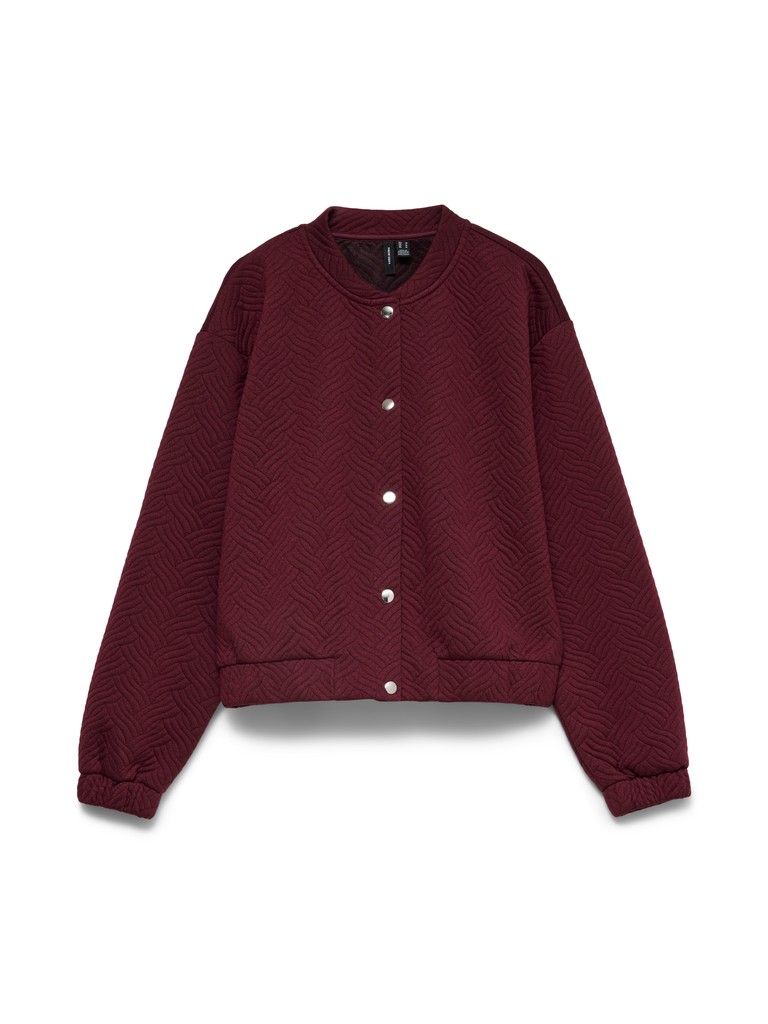 VMJADA LS BOMBER TOP JRS Windsor Wine