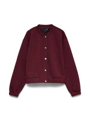 VMJADA LS BOMBER TOP JRS Windsor Wine