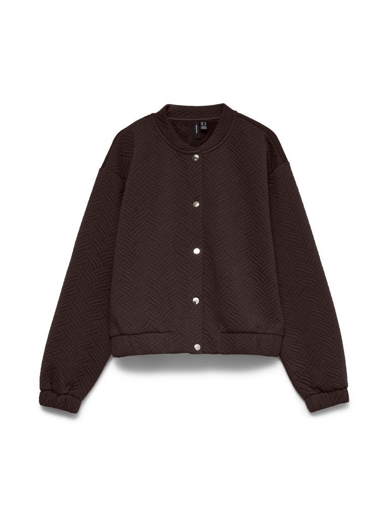 VMJADA LS BOMBER TOP JRS Chocolate Torte