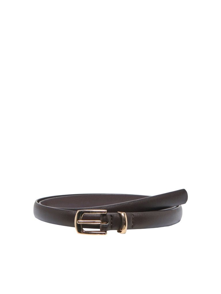 JDYCELLO FAUX LEATH. SLIM BELT HAB NOOS Chocolate Torte/LIGH