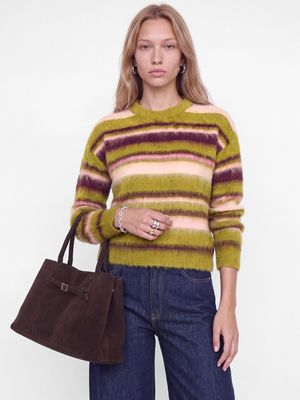 JXCALISTA CREW NECK KNIT Green Moss
