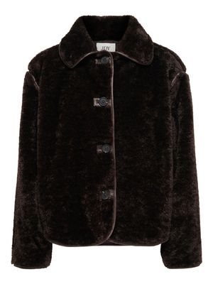 JDYASTA FAUX FUR JACKET OTW YFM Chocolate Torte