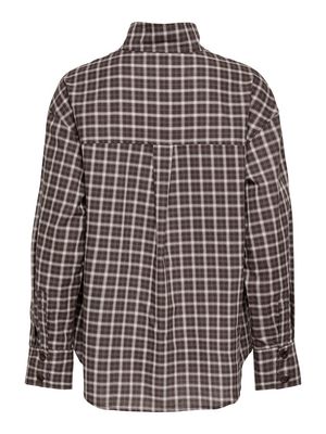 ONLFREYA CHECK HIGH NECK SHIRT WVN EX Malt Ball