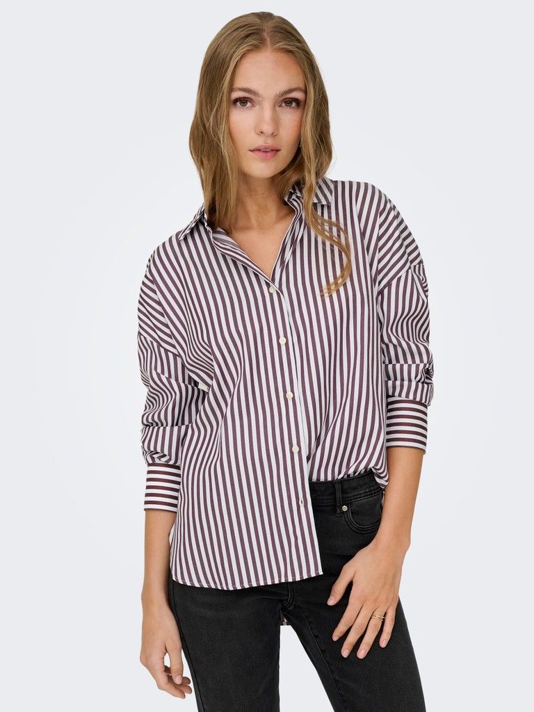 JDYVESPER L/S LOOSE SHIRT WVN NOOS Cloud Dancer/FIG