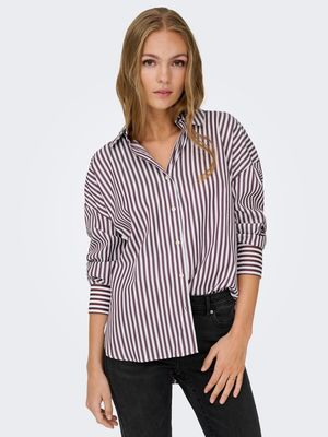 JDYVESPER L/S LOOSE SHIRT WVN NOOS Cloud Dancer/FIG