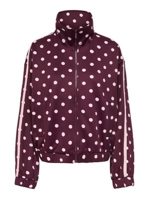 ONLDOTIER ZIP JACKET PNT Fig-PARFAIT PINK DOTS N PANELS