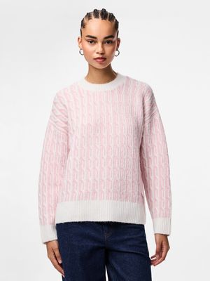 PCRIGMOR LS ONECK PULLOVER Winsome Orchid/Cloud