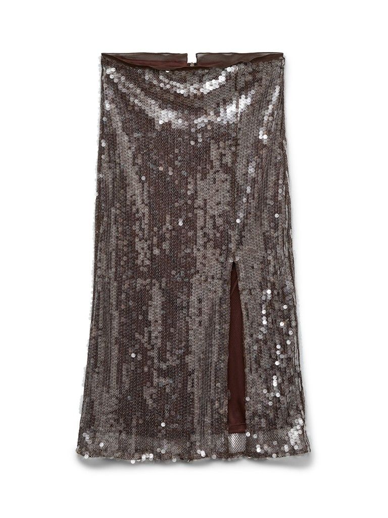 VMZENIA 7/8 SKIRT SEQUIN EXP Chocolate Martini/SE